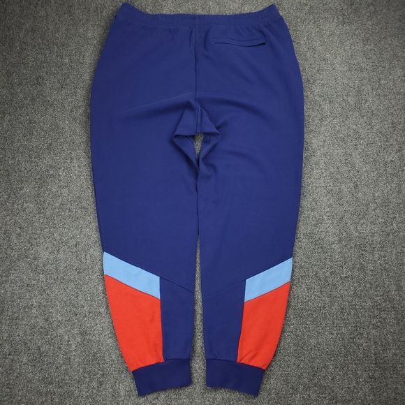 Puma BMW Motorsport Sweatpants Joggers Mens 2XL Fleece Drawstring Blue Red - Picture 2 of 12